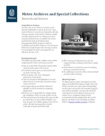 Research and Services