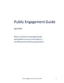 Metro 2024 Public Engagement Guide