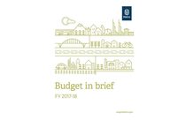FY 2017-18 budget in brief