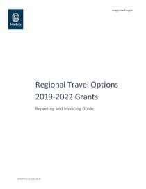Grants reporting and invoicing guide