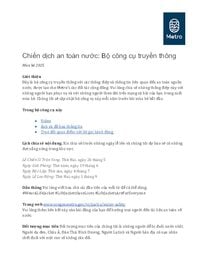 Vietnamese - 2025 Chiến dịch an toàn nước