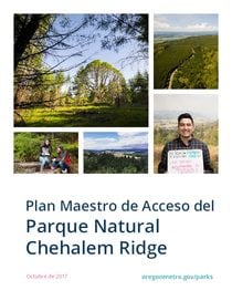 Resumen Ejecutivo Plan Maestro de Acceso del Parque Natural Chehalem Ridge