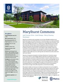Marylhurst Commons