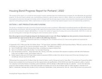 2022 housing bond annual progress report - Portland