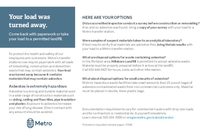 Paperwork required for construction waste at Metro transfer stations