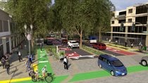 Regional boulevard rendering