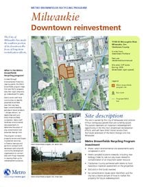 Brownfields profile: Downtown Milwaukie