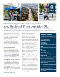 2023 RTP public comment factsheet