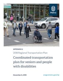 Appendix G - Coordinated Transportation Plan for Seniors and Persons with Disabilities