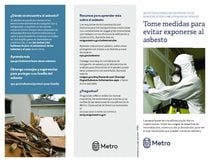 Tome medidas para evitar exponerse al asbesto