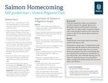 Salmon Homecoming self-guided tour