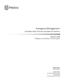 Emergency Management Audit