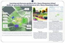 Learning and discovery garden at W.L. Henry Elementary School