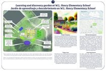 Learning and discovery garden at W.L. Henry Elementary School