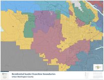 Residential hauler franchise boundaries: Urban Washington County