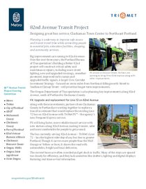 82nd Avenue Transit Project overview and update – fall 2023