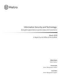 Information Security and Technology Audit