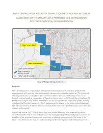 Assessment of Impacts of Proposed UGB Expansion