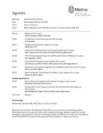 October 11, 2023 Quarterly Trails Forum meeting packet