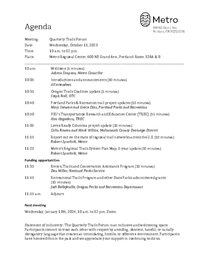 October 11, 2023 Quarterly Trails Forum meeting packet