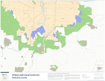 Urban and rural reserves, Clackamas County