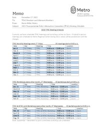 TPAC 2023 meeting schedule