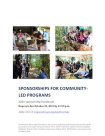 2021 Community-led sponsorship handbook