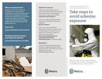 Take steps to avoid asbestos exposure brochure