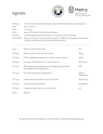 Advisory Committee 7-31-18 meeting agenda and summary