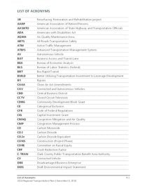 2018 RTP list of acronyms 