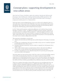 Concept plans and urban growth management fact sheet