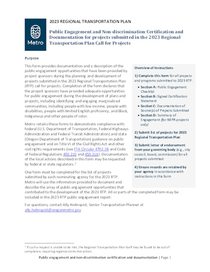 2023 RTP public engagement non discrimination certification form 
