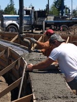 photo of construction in progress