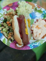 photo of a picnic plate
