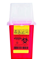 photo of a sharps container