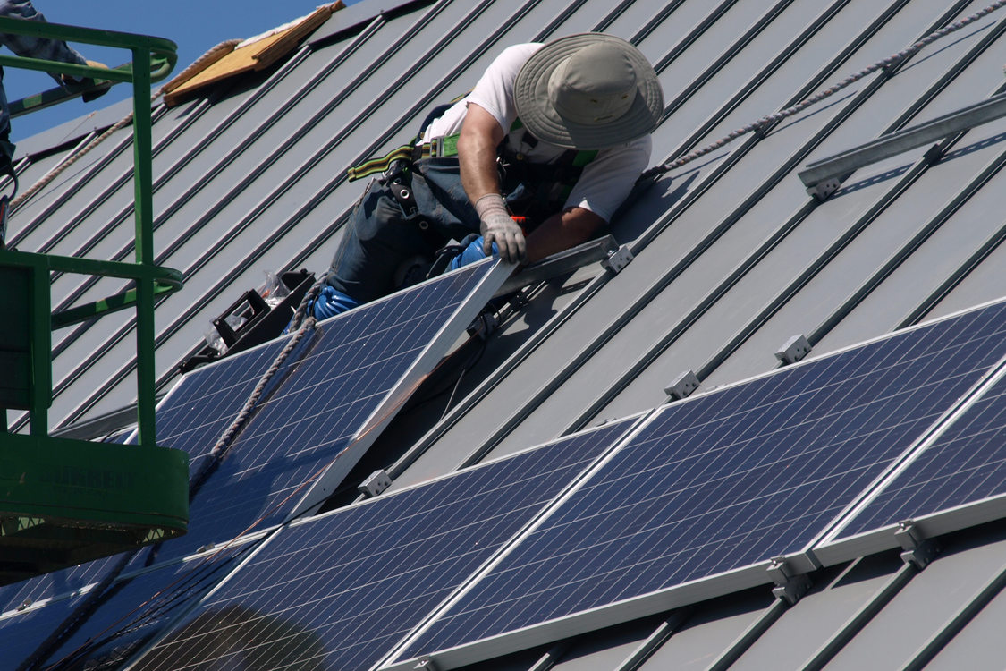 photo of solar panels
