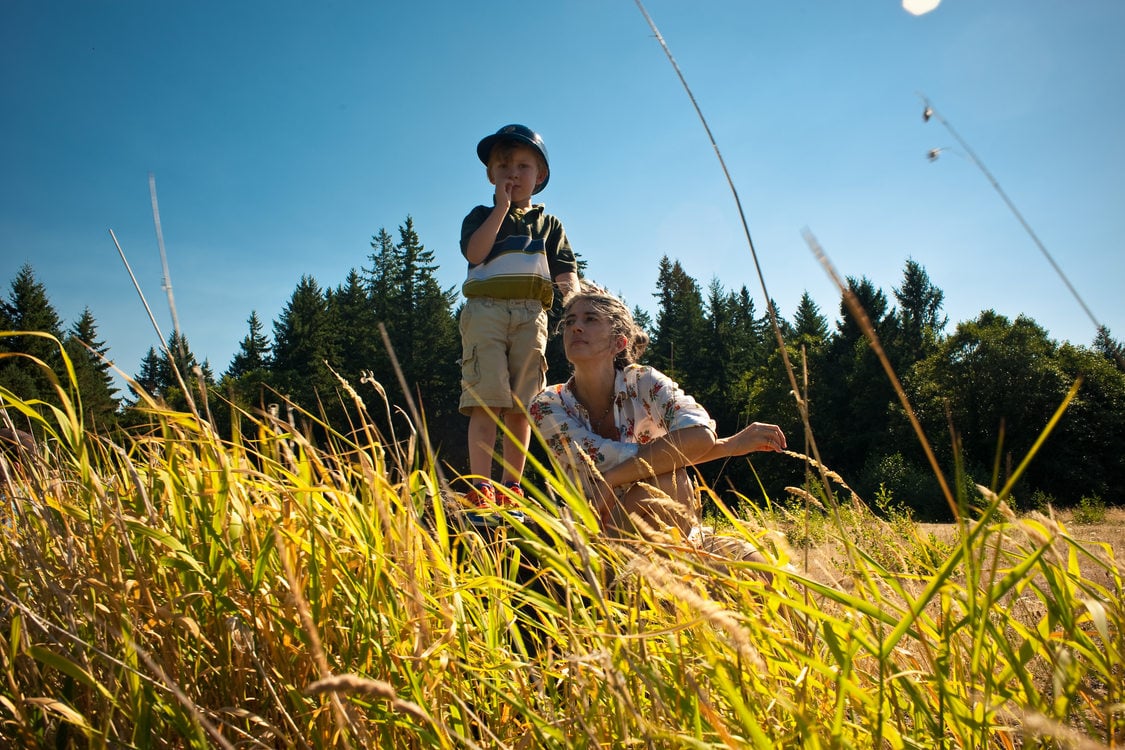 photo of mom and son at Scouters Mountain