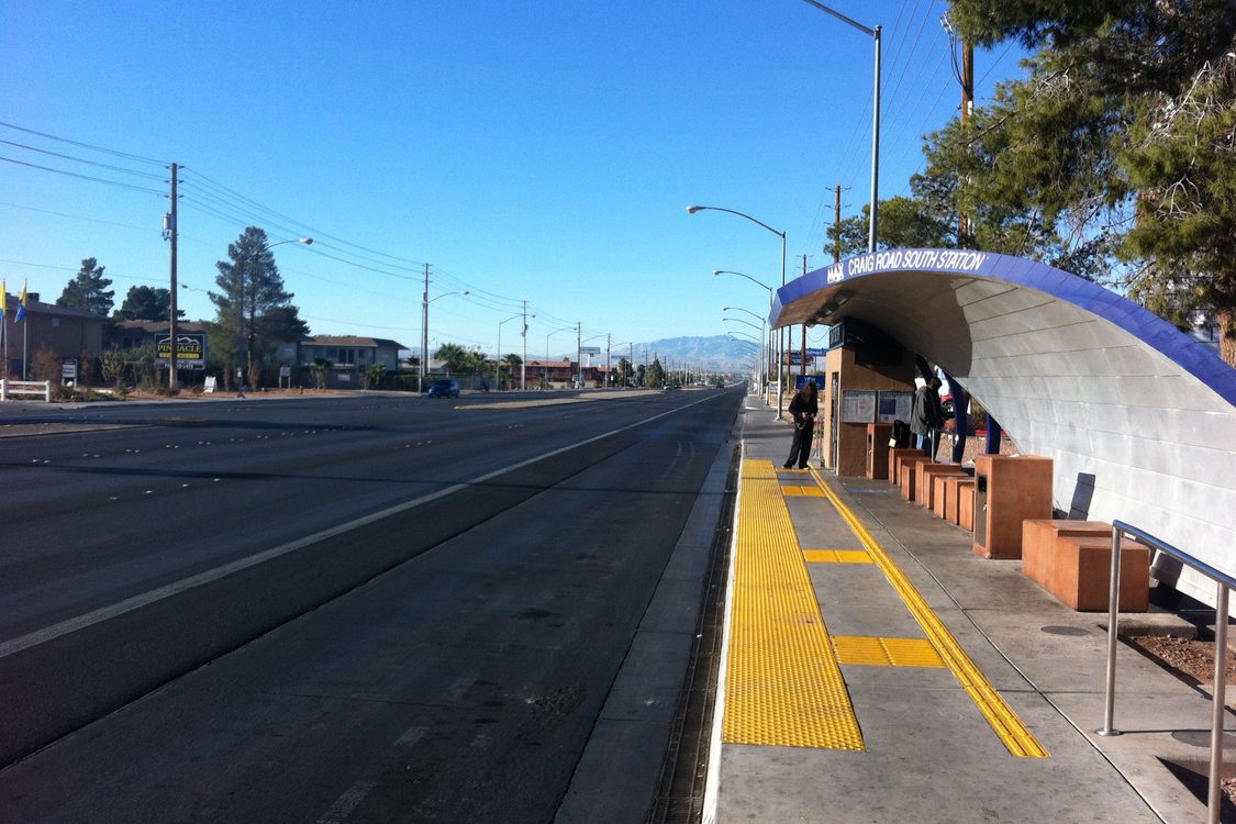 Las Vegas BRT station