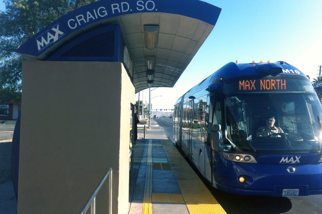 Vegas BRT bus