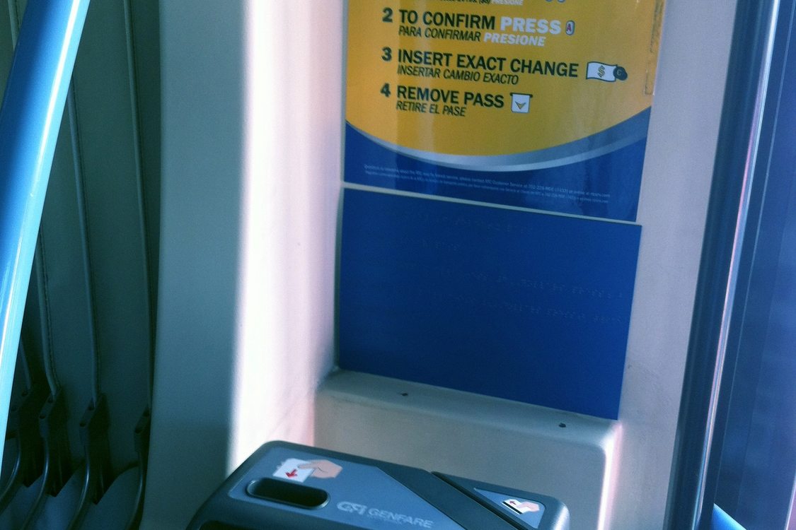 BRT onboard pay station