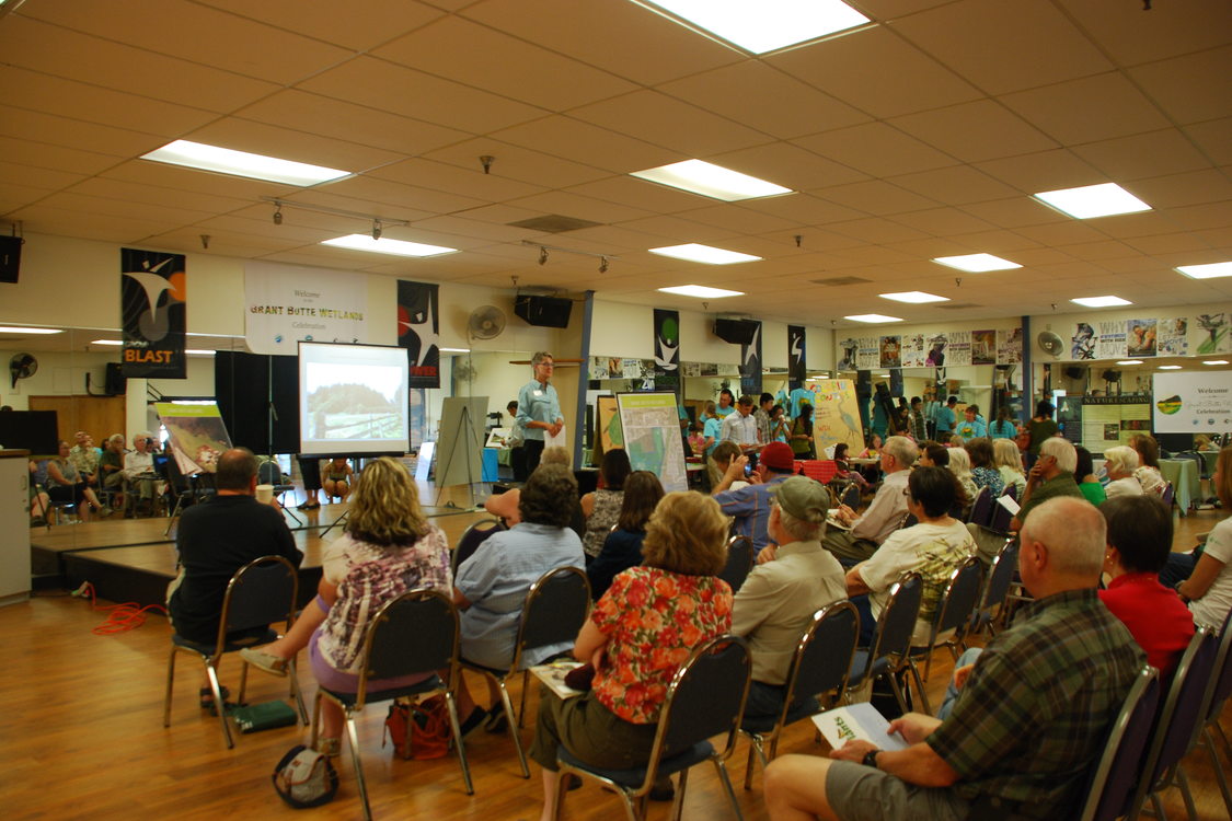 photo of Grant Butte Wetlands celebration