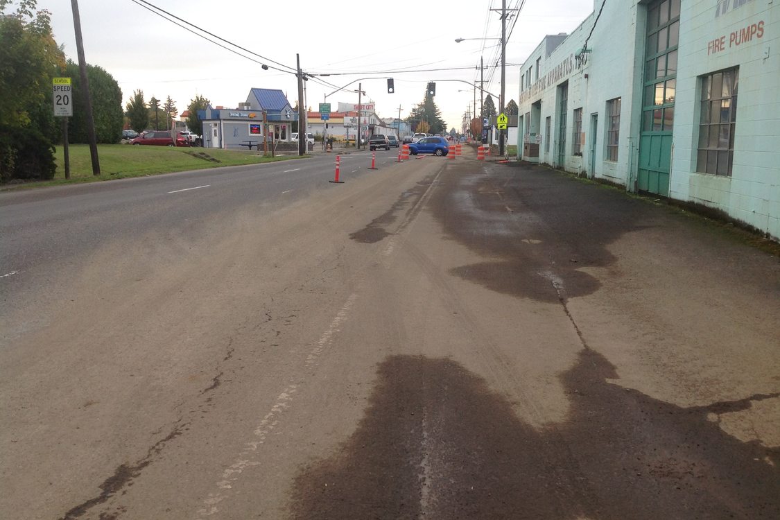 Baseline Street before upgrades 1