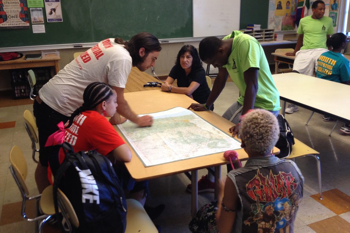 photo of Youth Engaging in Natural Sciences participants