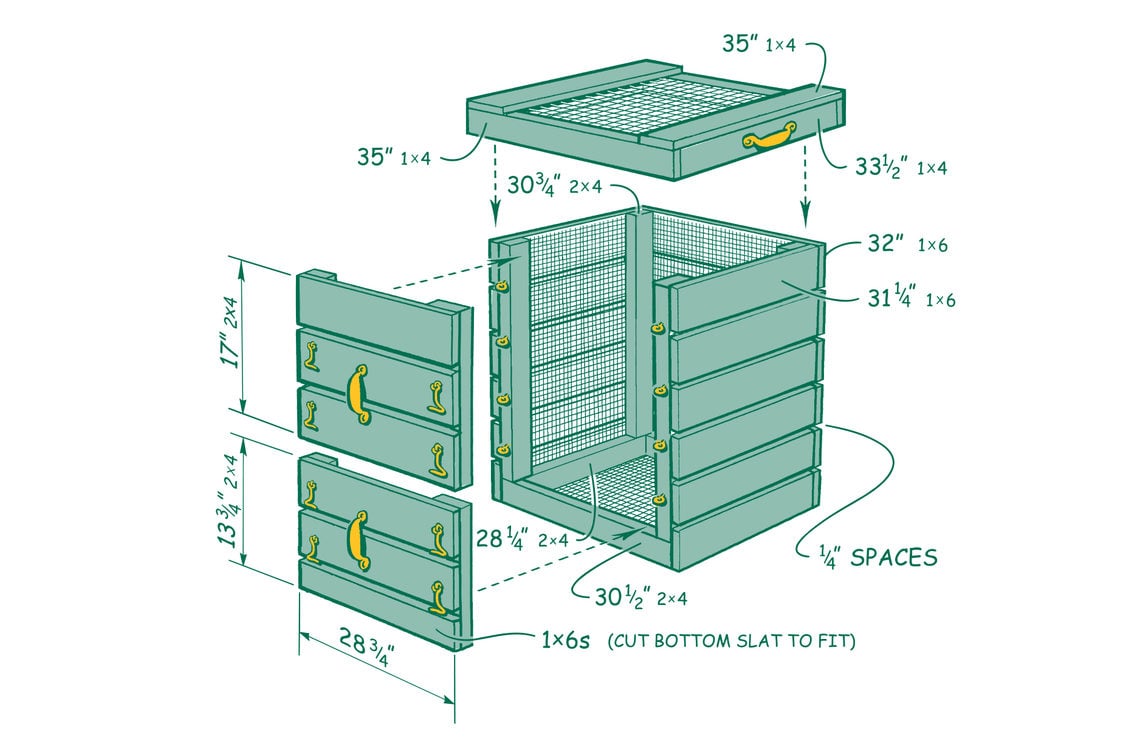 Build A Compost Bin