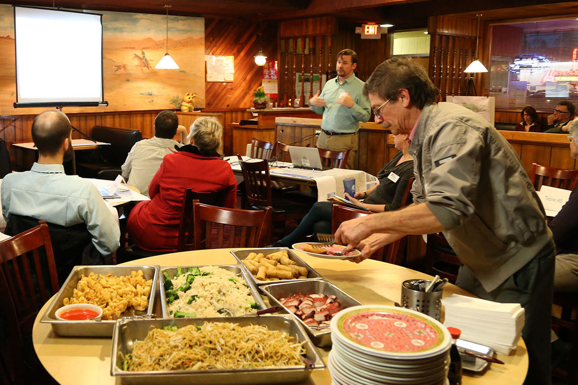 photo of Powell-Division workshop attendees