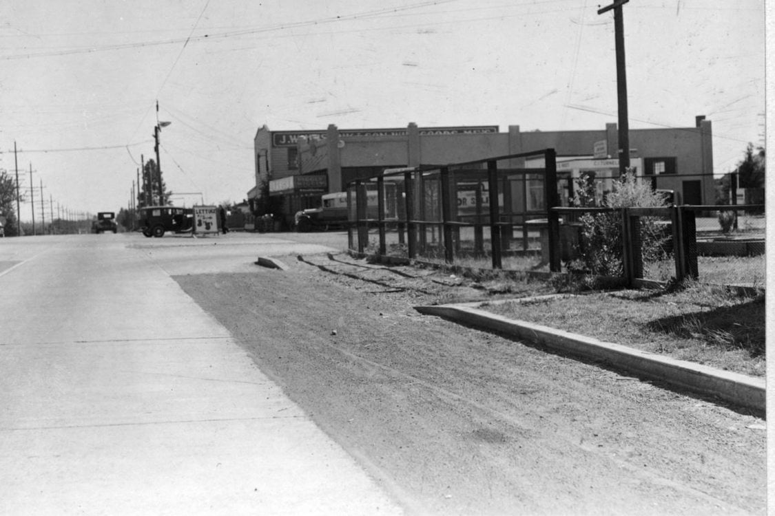 The corner of 82nd and Division in 1934