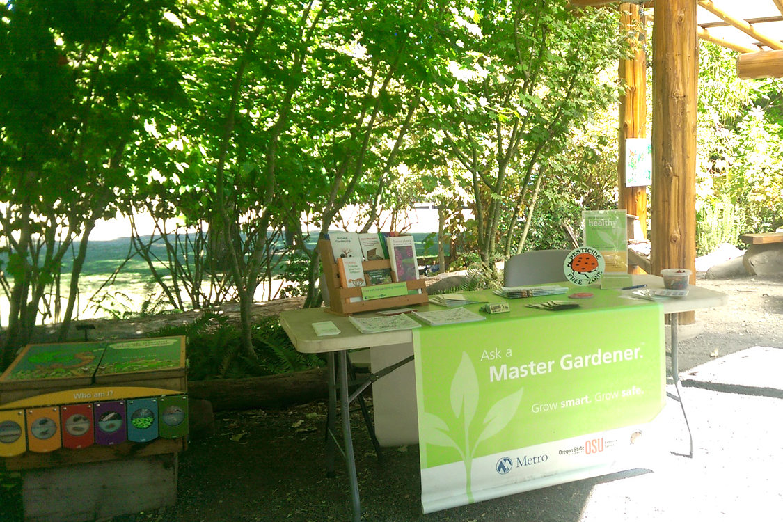 Family gardening at the Blue Lake Regional Park Discovery Garden