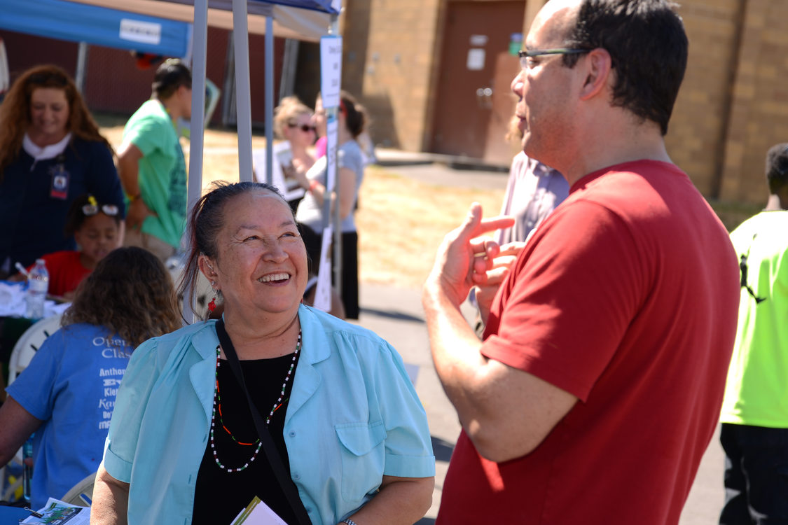 Powell-Division powwow outreach