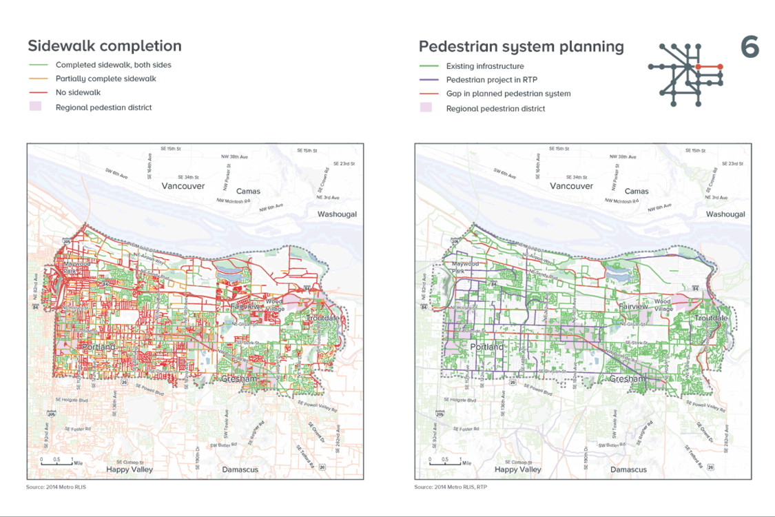 page from the mobility corridors atlas