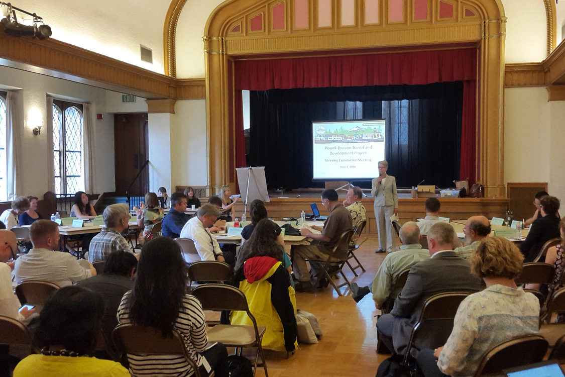 Powell-Division steering committee meeting, June 1, 2016